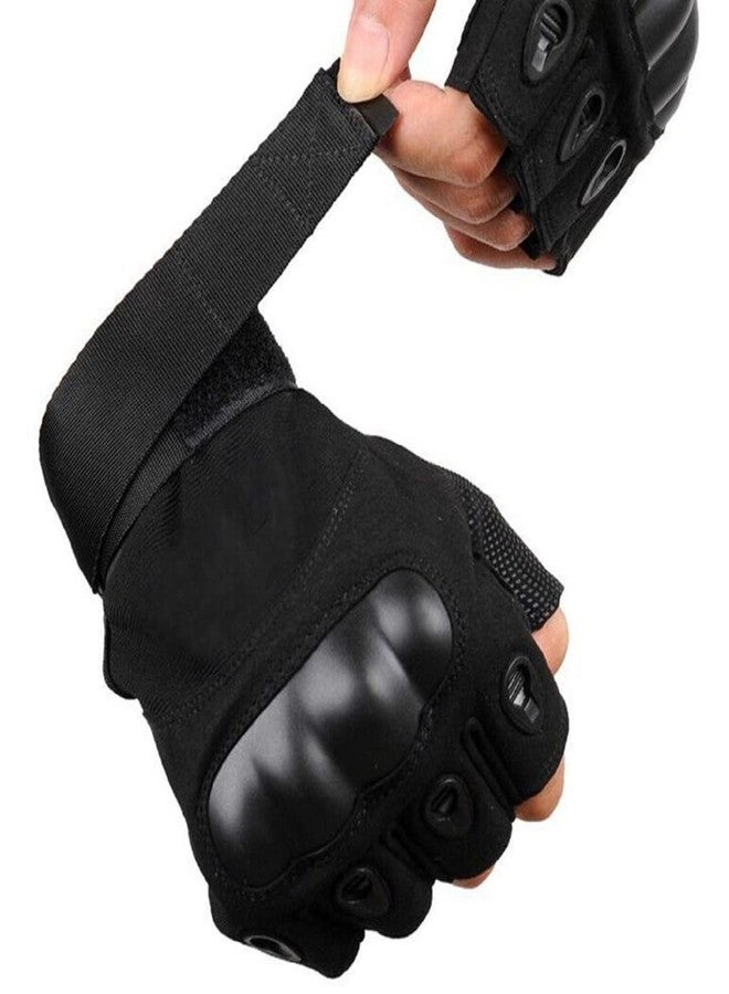 GymWar Nylon Fitness Palm Protection & Extra Grip, Gym Gloves For Weight Lifting, Running, Riding, Cycling, Training, Fitness, Exercise (Men.Women,Boys & Girls) Free Size, Black - Image 5