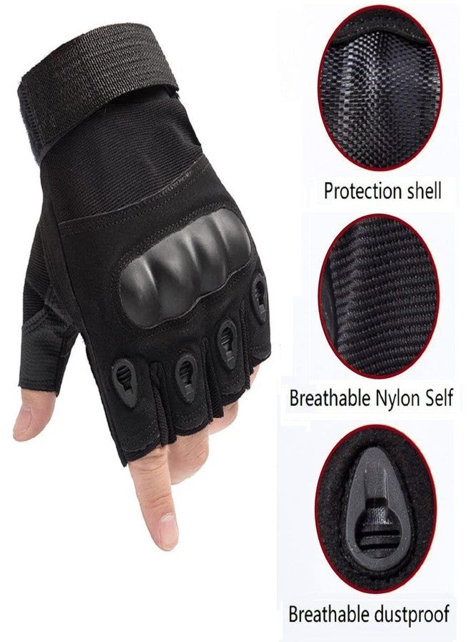 GymWar Nylon Fitness Palm Protection & Extra Grip, Gym Gloves For Weight Lifting, Running, Riding, Cycling, Training, Fitness, Exercise (Men.Women,Boys & Girls) Free Size, Black - Image 3