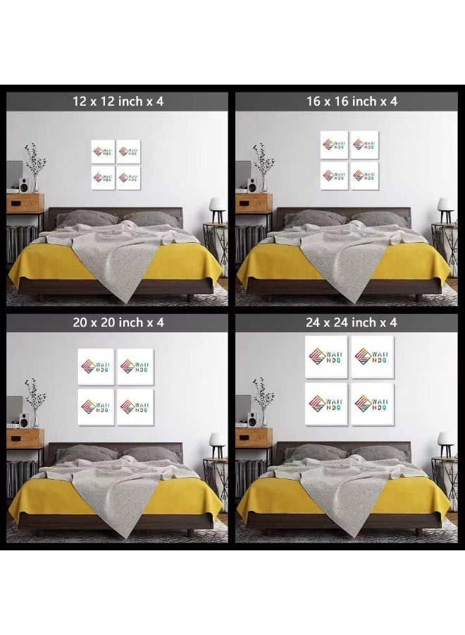 EMODA HOME TROVE Kanye West Poster Set – 6 Unframed 8x12 Inch Album Cover Prints – Aesthetic Canvas Wall Art for Music Fans & Teens Room Decor - Image 3