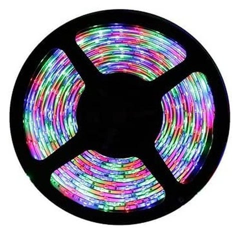 RGB Led Strip Waterproof 5Meter 300 LEDs/Roll 24 keys IR Remote 12V 6A Power Adapter