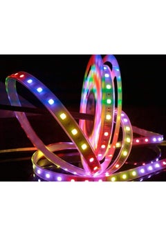 Spaceshoop RGB Led Strip Waterproof 5Meter 300 LEDs/Roll 24 keys IR Remote 12V 6A Power Adapter  - Image 2