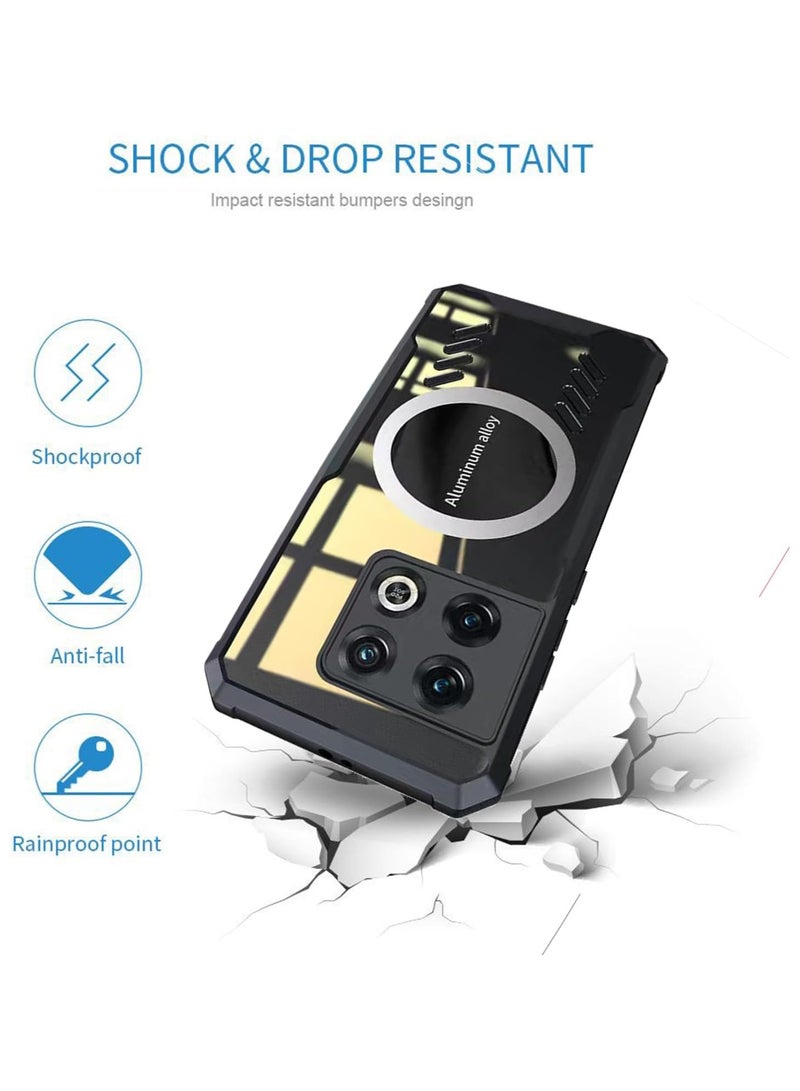 Case for infinx note 50 X Compatible with Radiator Ultra Slim Scratch-Resistant Shock-Absorbing Clear Magnet Back Case  - Image 3