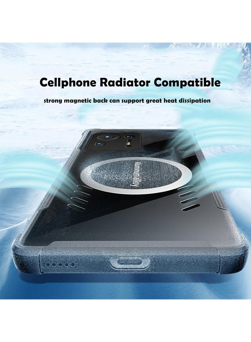 Case for infinx note 50 X Compatible with Radiator Ultra Slim Scratch-Resistant Shock-Absorbing Clear Magnet Back Case  - Image 2