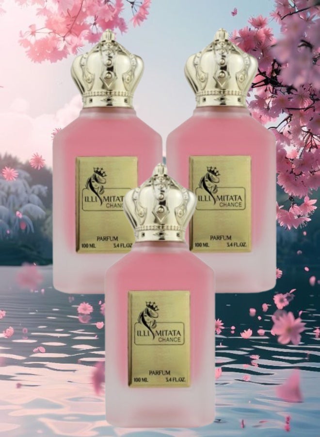 بي إل 3 قطع عطر إليميتاتا تشانس 100مل - Image 1