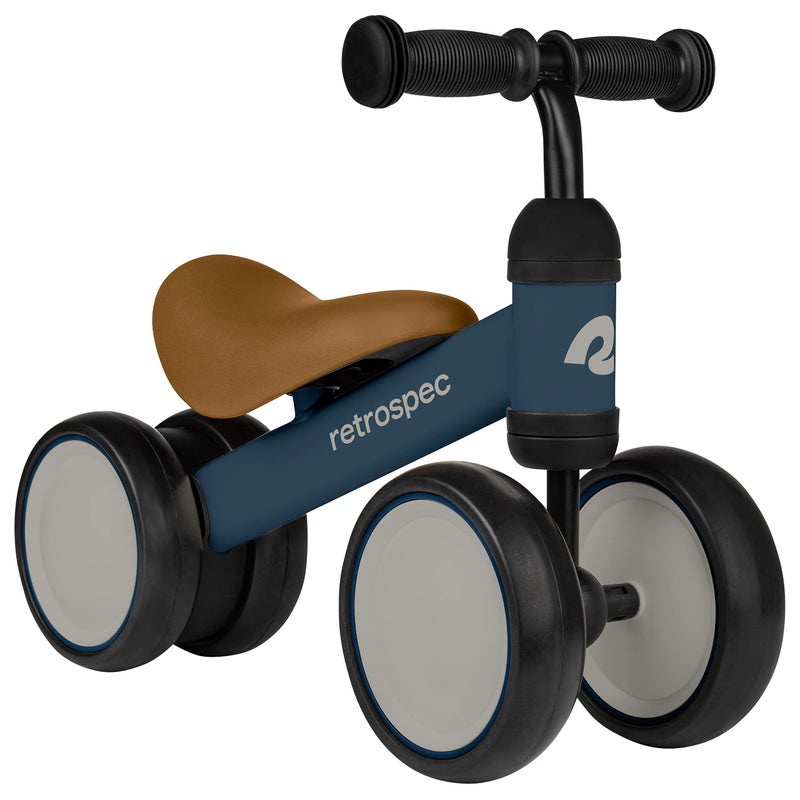 Retrospec Cricket Baby Balance Bike 4Wheel RideOn Toy for Ages 1224 Months  First Bike  Toddler Bike for 1 Year Old Boys  Girls First Birthday Gift - Image 2