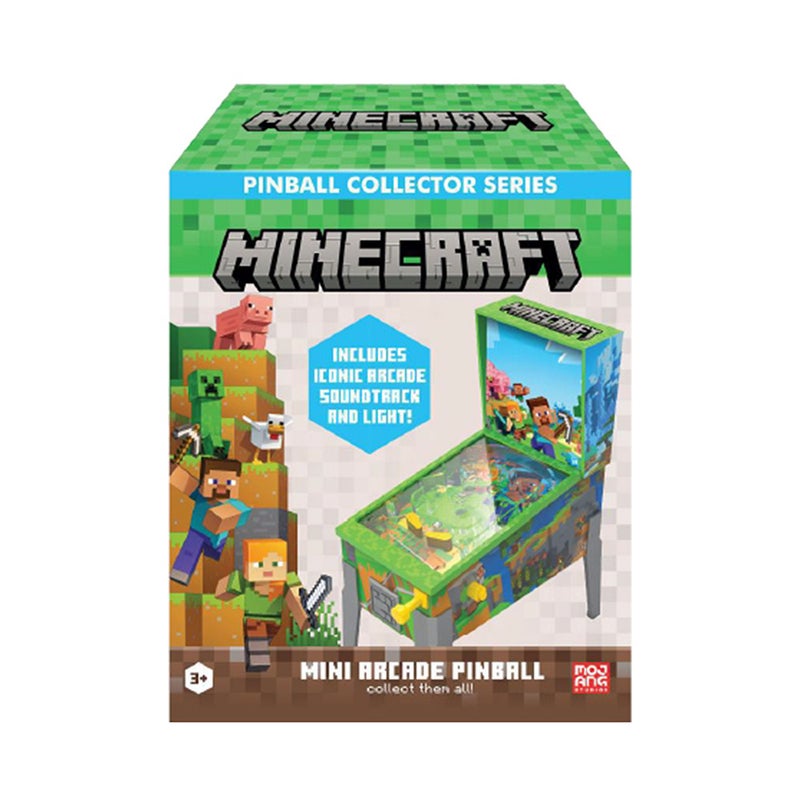Minecraft Pinball Collector Series Mini Arcade Pinball Game - Image 1
