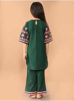 LILPICKS Embroidered Kurta with Palazzo Set  - Image 4