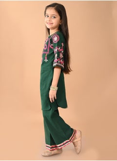LILPICKS Embroidered Kurta with Palazzo Set  - Image 5