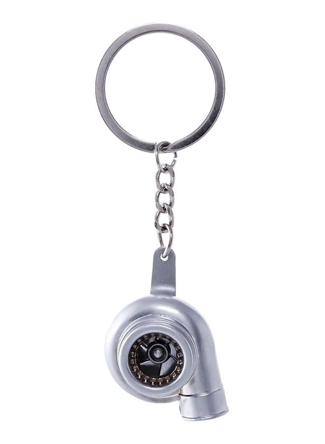 NIBEMINENT Zinc Alloy Metal Turbo Key Chain