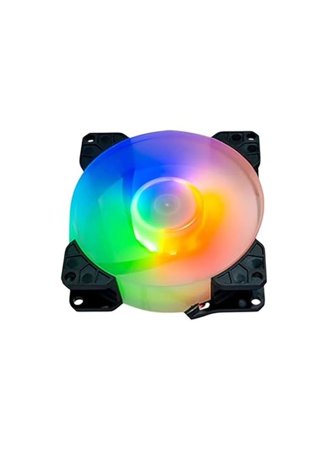 12V PC Cooling Fan 90x90x25mm Low Power Consumption ARGB 5V 3Pin Heat Sink Desktop Case Fan Color B - Image 1