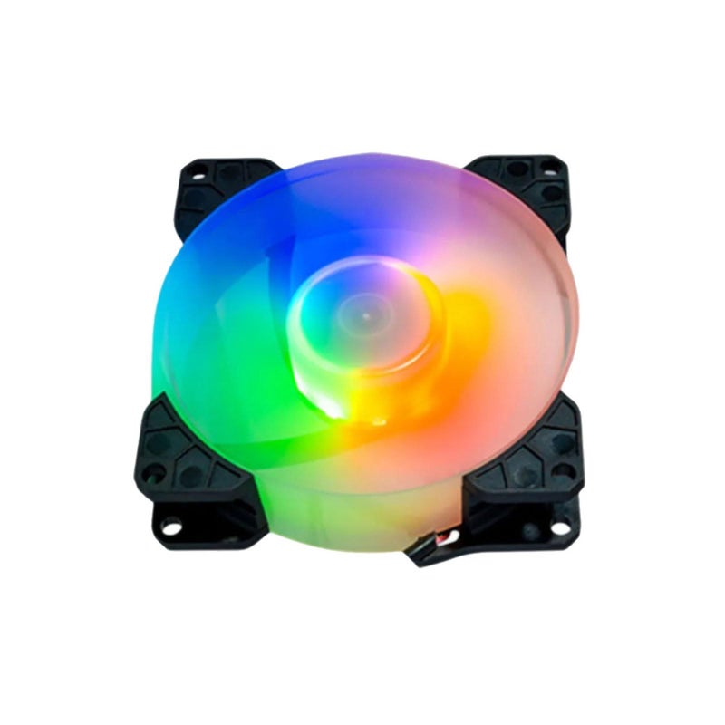 12V PC Cooling Fan 90x90x25mm Low Power Consumption ARGB 5V 3Pin Heat Sink Desktop Case Fan Color B - Image 2