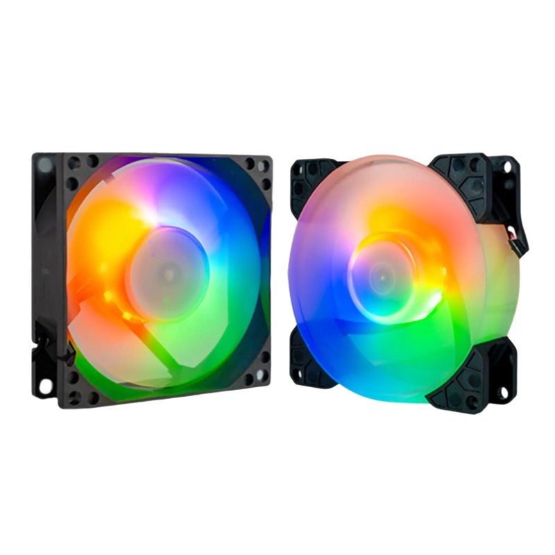 12V PC Cooling Fan 90x90x25mm Low Power Consumption ARGB 5V 3Pin Heat Sink Desktop Case Fan Color B - Image 5
