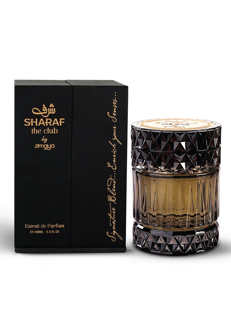 zimaya Sharaf The Club Unisex Eau De Parfum, 100ML - Image 2