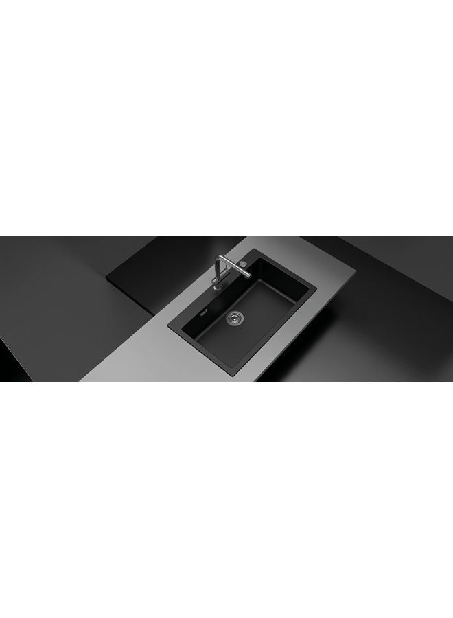 SCHOCK Kitchen Sink Single Bowl 720 x 384 x 195Mm Roca - Image 3