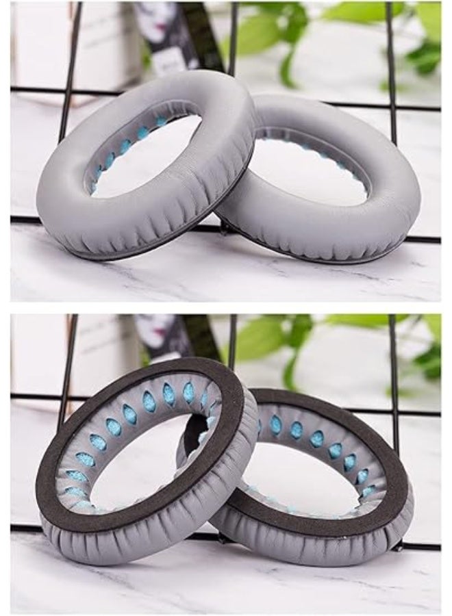 بروكسيما المباشر وسائد أذن بديلة احترافية لسماعات بوز كوايت كومفورت QC35 وQC35II وQC45 بلون فضي تصميم احترافيجودة عالية-وسائد أذن-سماعة بوز - Image 5
