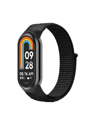 حزام نايلون متوافق مع سوار Xiaomi Mi Band 10/Mi Band 9 / Mi Band 8 ناعم قابل للتعديل للرجال والنساء - view 2