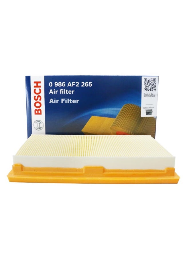 Bosch Air Filter Element Af2265 Compatible With Nissan Sylphy, Tiida, Livina, Qichen D50/60, Ruihu 7 And Others - Image 3