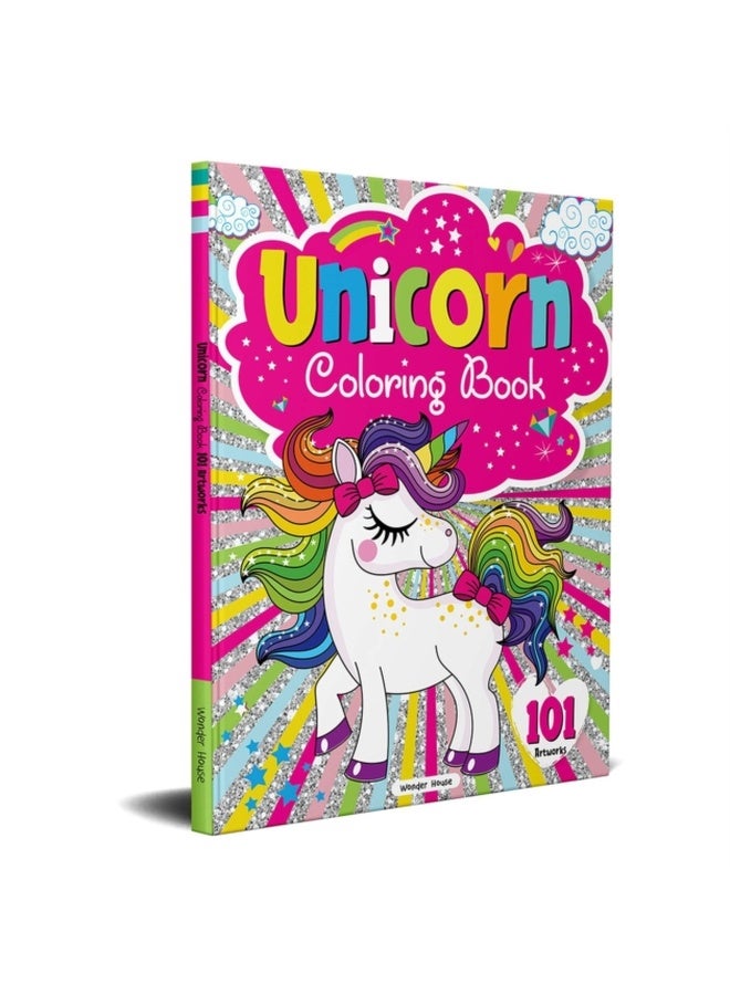 Unicorn Colouring Book : 101 Artworks