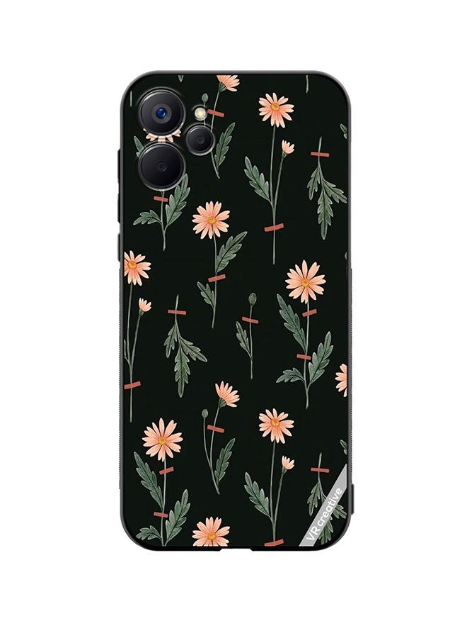 VR CREATIVE Protective Case Cover For Realme 9i 5G Flower Pattern Design Multicolour - Image 1