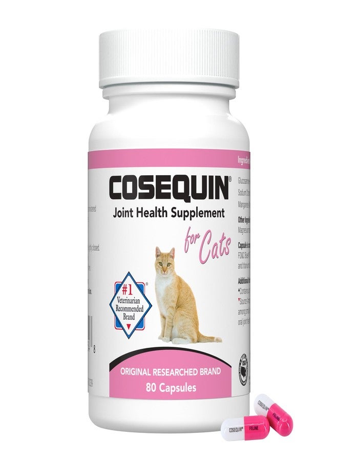 COSEQUIN Nutramax Cosequin 80 Sprinkle Capsules for Cats - Image 1