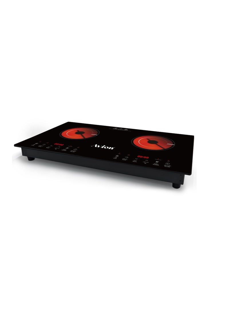 Avion Avion Double Burner Infrared Cooker (AIC200F) 2 Year Warranty,2800W,10 Power temperature level - Image 2