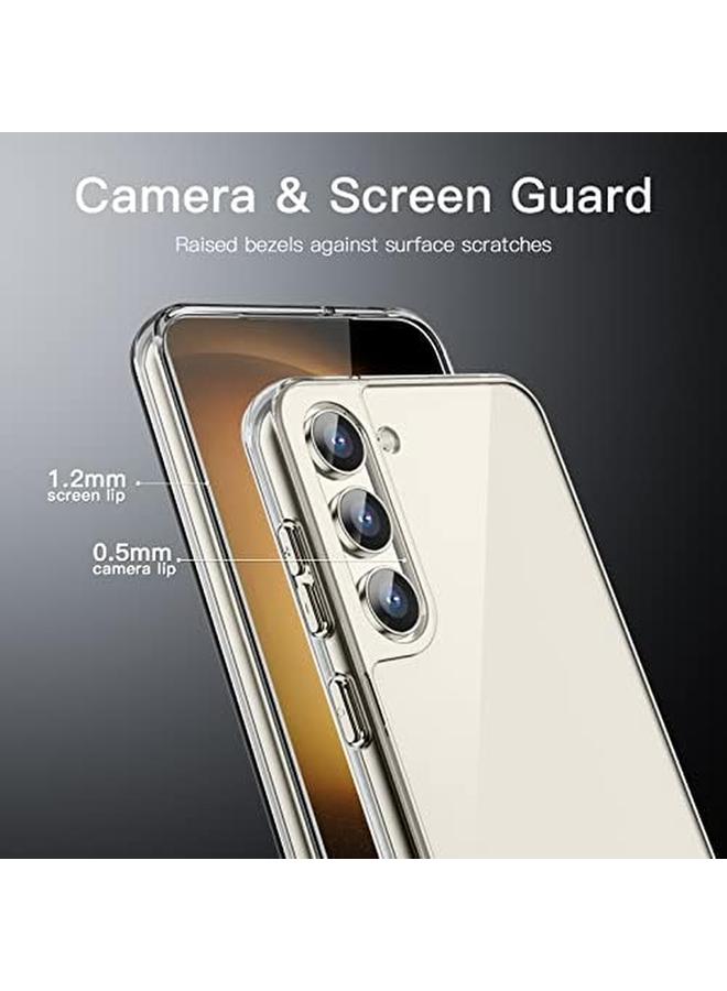 Jetech Case For Samsung Galaxy S23 5G 6.1 Inch Non Yellowing Shockproof Bumper Protective Phone Cover Anti Scratch Hard Pc Back Clear - Image 3