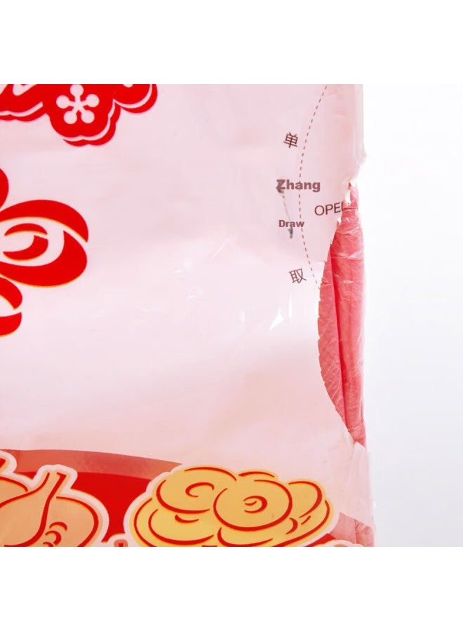 Yekee Yijie Disposable Tablecloth, Festive Red, 30 Pieces, 180cm X 180cm, Jd-5684 - Image 5