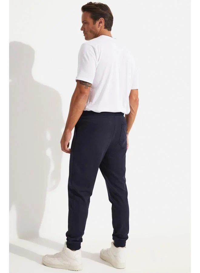JUNE June Men Relaxed Fit Normal Waist Sweatpant Dark Indigo
