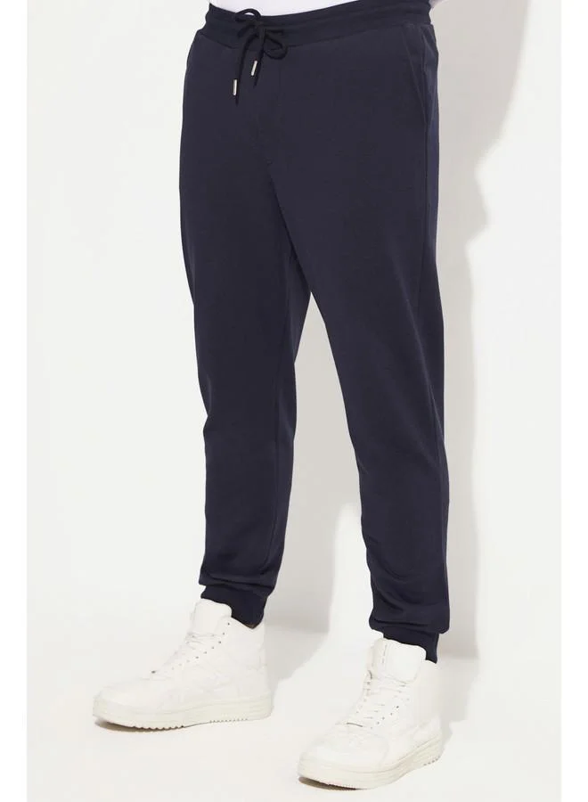 JUNE June Men Relaxed Fit Normal Waist Sweatpant Dark Indigo