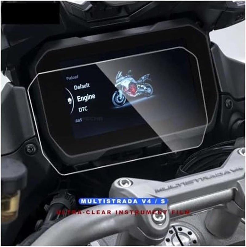 Wivplex Motorcycle Screen Protector for Multistrada V4 - Image 4