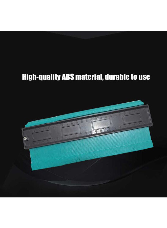 NIBEMINENT - Precisely Measure Irregular Shapes Contour Gauge Green 15 x 2 10cm - Image 1