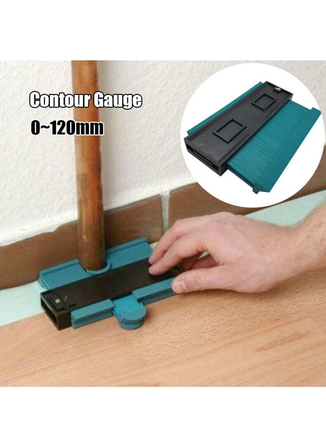 NIBEMINENT - Precisely Measure Irregular Shapes Contour Gauge Green 15 x 2 10cm - Image 1