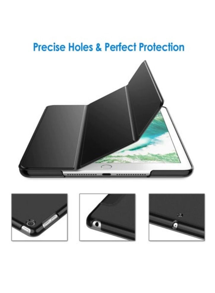 ACLIX iPad 8th Generation Case 2020 iPad 7th Generation Case 2019 Shock Absorption Ultra Slim Lightweight Trifold Stand Smart Cover for iPad 10.2 inch 2020/2019 Release Tablet Black - Image 2