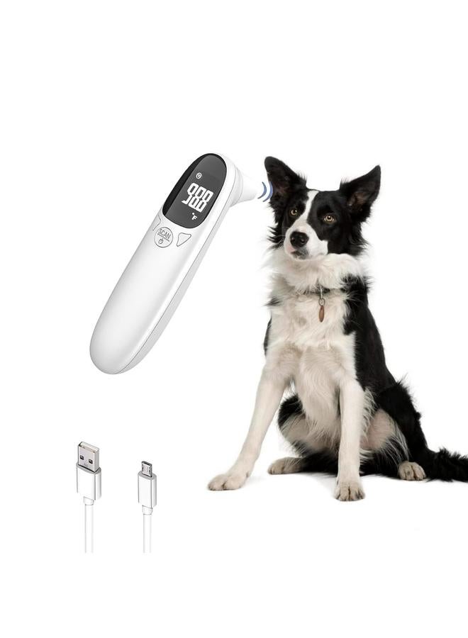Bluejw Cat & Dog Thermometer Contactless Rechargeable Pet Ear Thermometer Specially Designed For Pets, Delivering Rapid And Precise Temperature Readings To Safeguard Your Pet'S Wellbeing. - Image 3