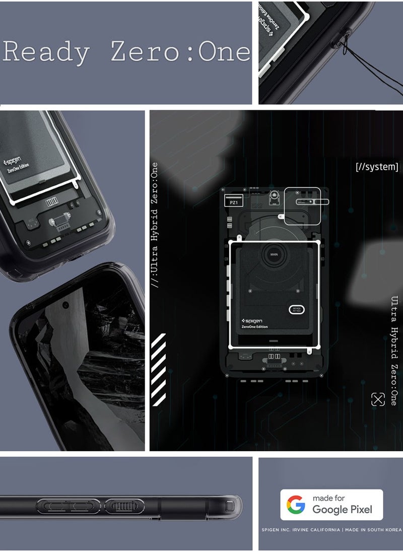 Spigen - غطاء حماية فائق الجودة لهاتف Google Pixel 8a - Zero One - Image 1
