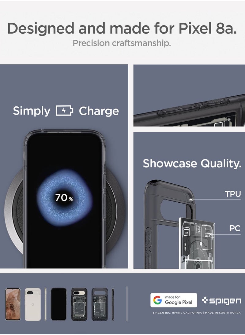 Spigen - غطاء حماية فائق الجودة لهاتف Google Pixel 8a - Zero One - Image 1