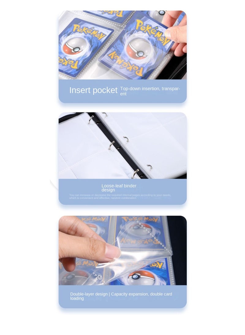 900 pcs Pokemon Cards Collectors Holder For Children Collection Album Game Card Book Playing Trading Card Portable Case For Kids  - Image 3