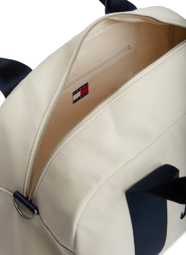 TOMMY JEANS Newsprint Bold Varsity Duffle for Men | Best Price UAE
