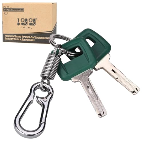 10L0L Laser Cut Ignition Key for Volvo Articulated Hauler Heavy Equipment Models A20C A25C A25D A30C A35C A40 DA25D DA30D A35D A40D, 2 Keys with Keychain, 17225331 11039228 - Image 1