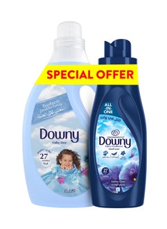 Downy Regular Fabric Softener Valley Dew With Concentrate Fabric Conditioner  - Image 1