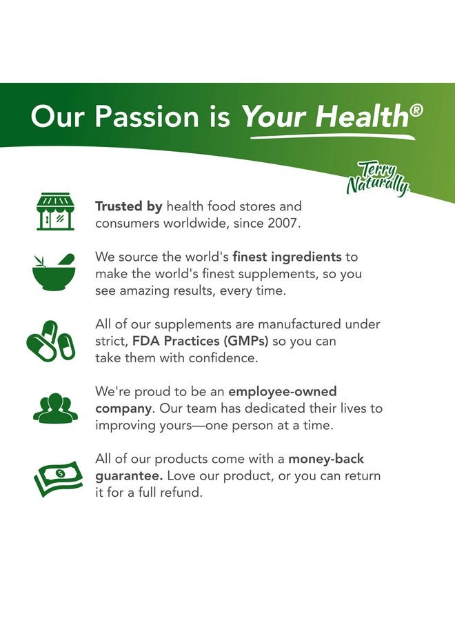 Terry Naturally Healthy Ligaments & Tendons 60 Vegan Capsules Elasticity & Strength Support Supplement Promotes Collagen Production Nongmo Glutenfree 30 Servings - Image 5