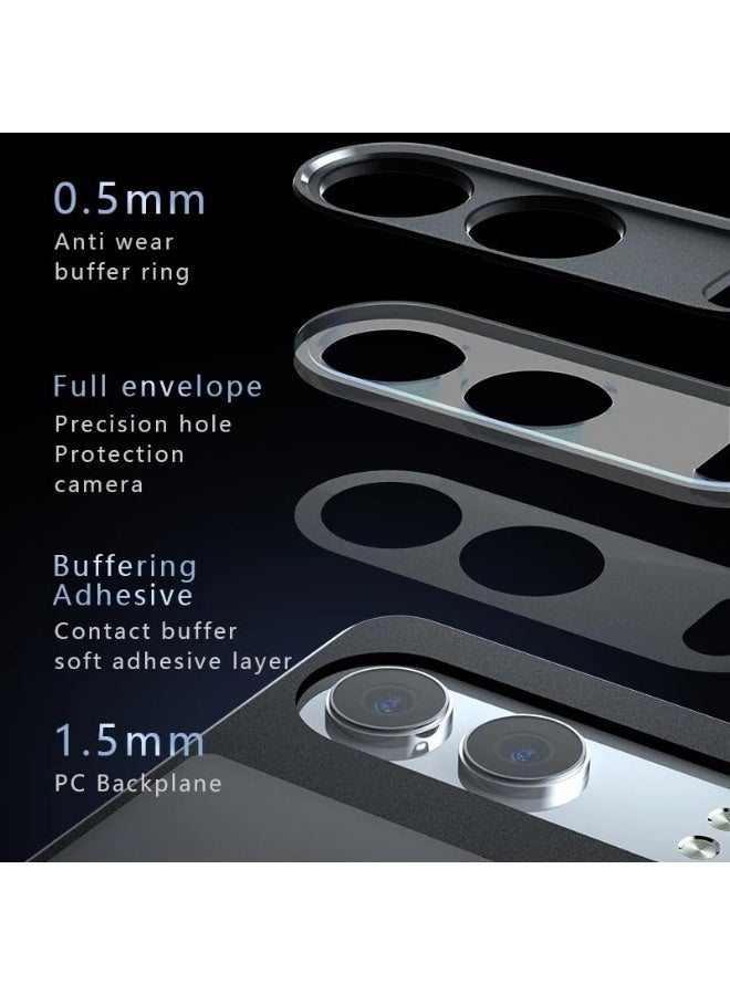 عام غطاء مغناطيسي متوافق مع ون بلس نورد 4 - غطاء خلفي مدرع مطفأ، مقاوم للصدمات مع وسائد هوائية وإطار TPU واقي - Image 4