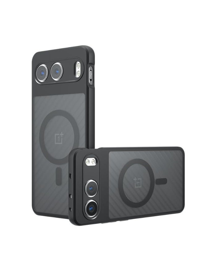 عام غطاء مغناطيسي متوافق مع ون بلس نورد 4 - غطاء خلفي مدرع مطفأ، مقاوم للصدمات مع وسائد هوائية وإطار TPU واقي - Image 1