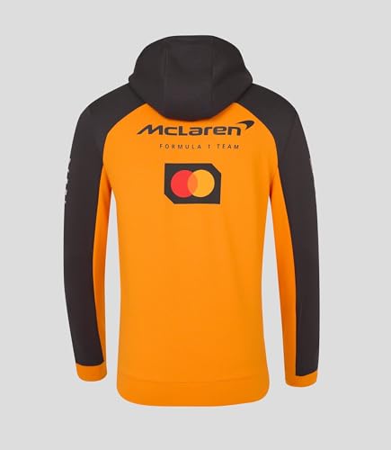Castore McLaren F1 2025 Team Hoodie L Orange - Image 3