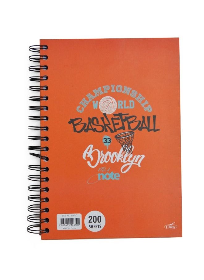 class - Class notebook with high quality paper A5 200 sheets Pack of 5 - Image 1