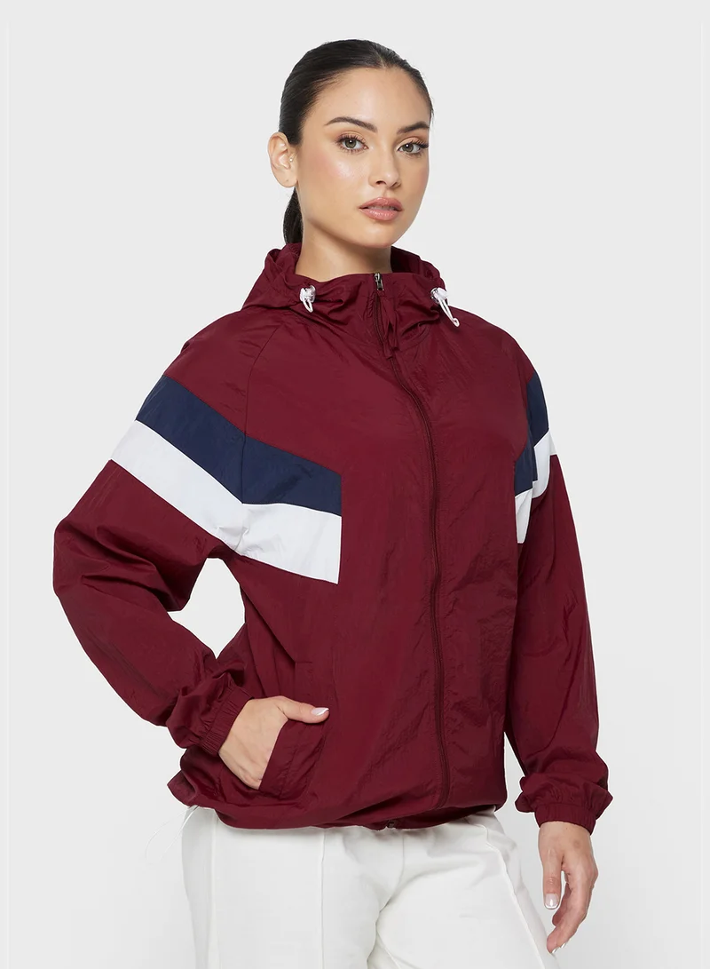 فورورد Hooded Longline Hiking Jacket