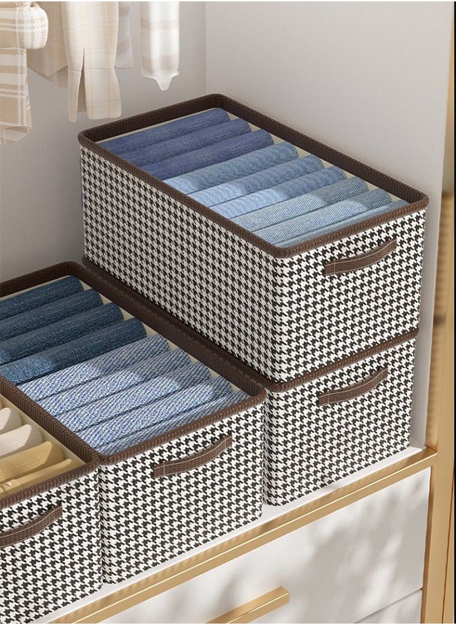 HQ-GAMING Foldable Storage Bins, Clothes Drawer Organizer Bins With Handles, Closet Organizers For Clothes Storage, Office Storage, Room Organization  - Image 5