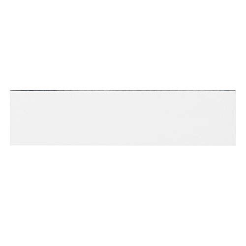 Aviditi LH172 Magnetic Warehouse Labels Strip, 4" Length x 1" Width, White (Case of 25) - Image 1