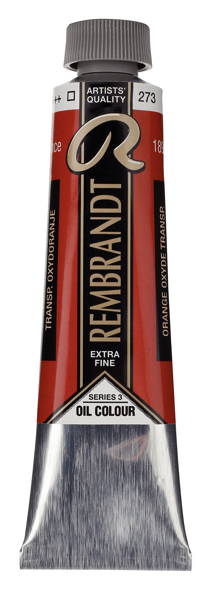 Rembrandt Oil Colour Tube 40 ml Transparent oxide orange 273 (01052732) - Image 2