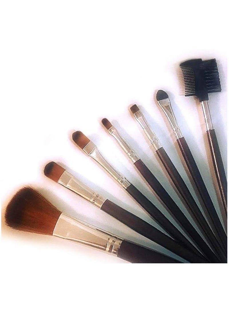 Makeup Brushes 7Pcs Professional Premium Synthetic  Makeup Brush Set for Women Eyeshadow  Eyeliner  Powder and Lip multi-color